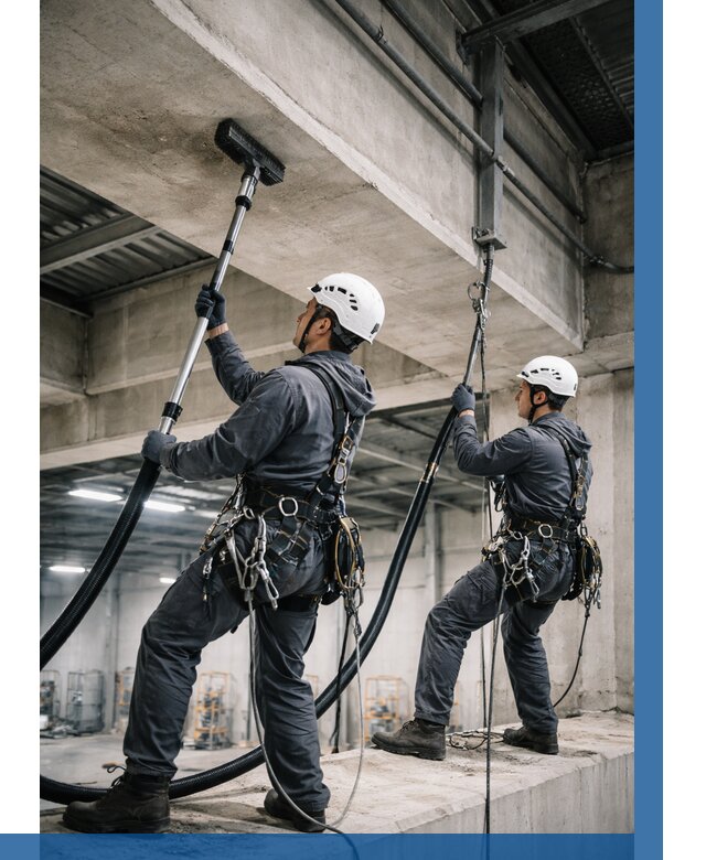 Обеспыливание потолочных конструкций в Сибае от 257 р. |ВЫСОТНИК-Сба