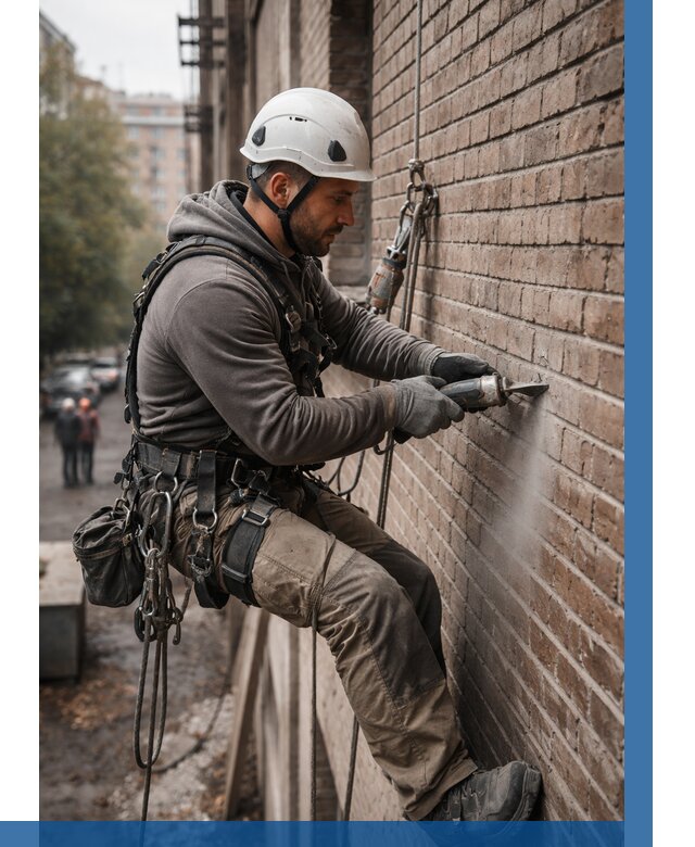 Расшивка кирпичных швов в Сибае от 617 р. | ВЫСОТНИК-Сба