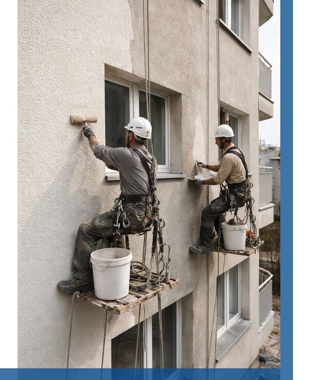 Нанесение короеда на фасад в Сибае от 462 р. | ВЫСОТНИК-Сба