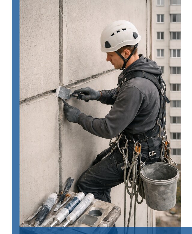 Ремонт межпанельных швов в Сибае герметизация и восстановление