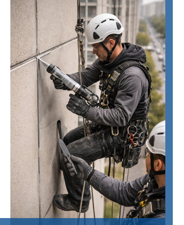 Первичная герметизация швов в Сибае от 617 р. | ВЫСОТНИК-Сба