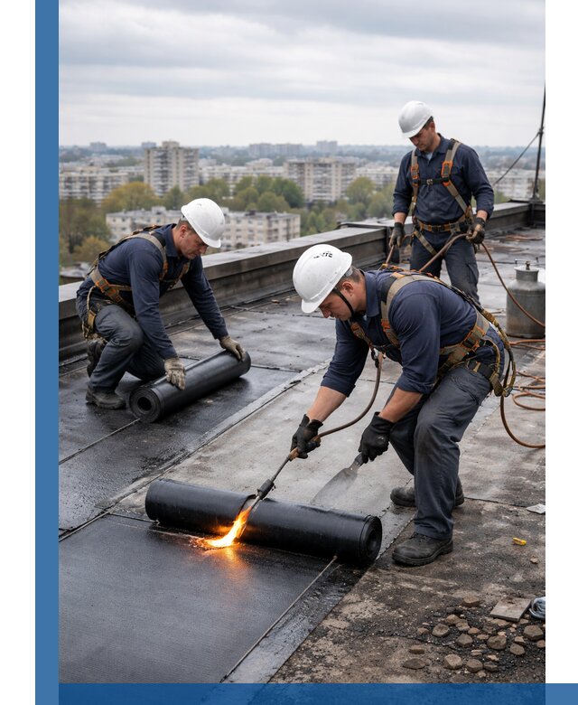 Ремонт наплавляемой кровли в Сибае качественно и надежно