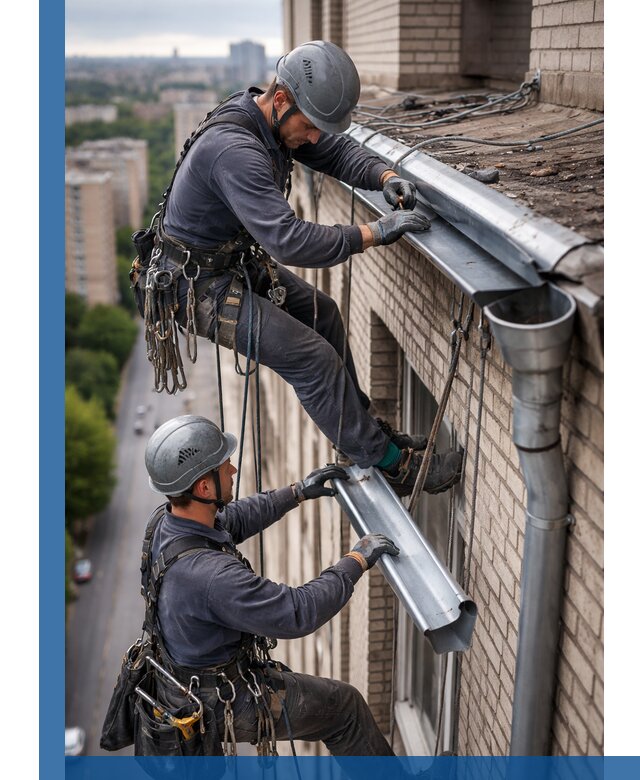 Ремонт водосточных желобов в Сибае, быстро и качественно
