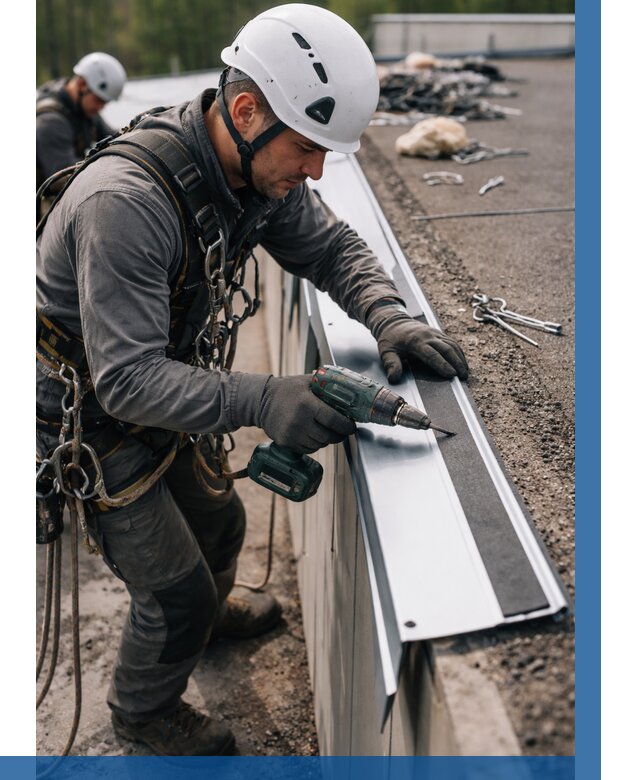 Монтаж капельника на кровле в Сибае от 308 р. | ВЫСОТНИК-Сба