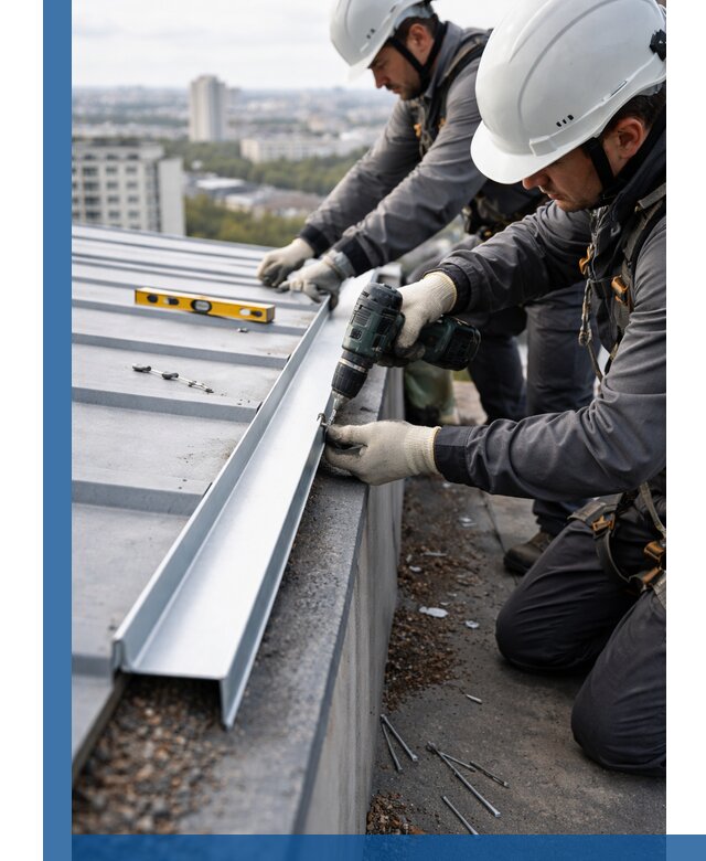 Монтаж капельника на кровле в Сибае с гарантией качества