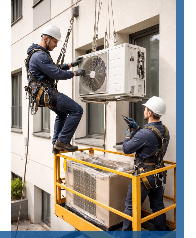 Демонтаж внешнего блока кондиционера в Сибае от 3597 р. | ВЫСОТНИК-Сба