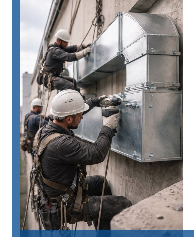 Профессиональный монтаж вентиляционных коробов в Сибае под ключ