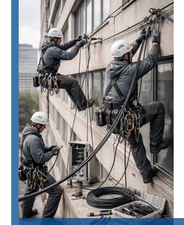 Прокладка оптоволоконного кабеля в Сибае под ключ с тестированием