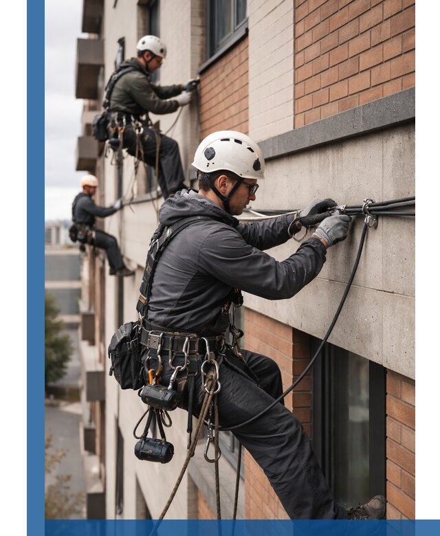 Крепление кабеля на фасаде монтаж и крепеж в Сибае