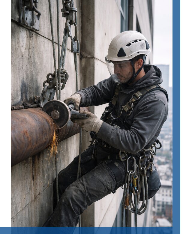 Резка металла на высоте в Сибае по цене от 4624 р. | ВЫСОТНИК-Сба