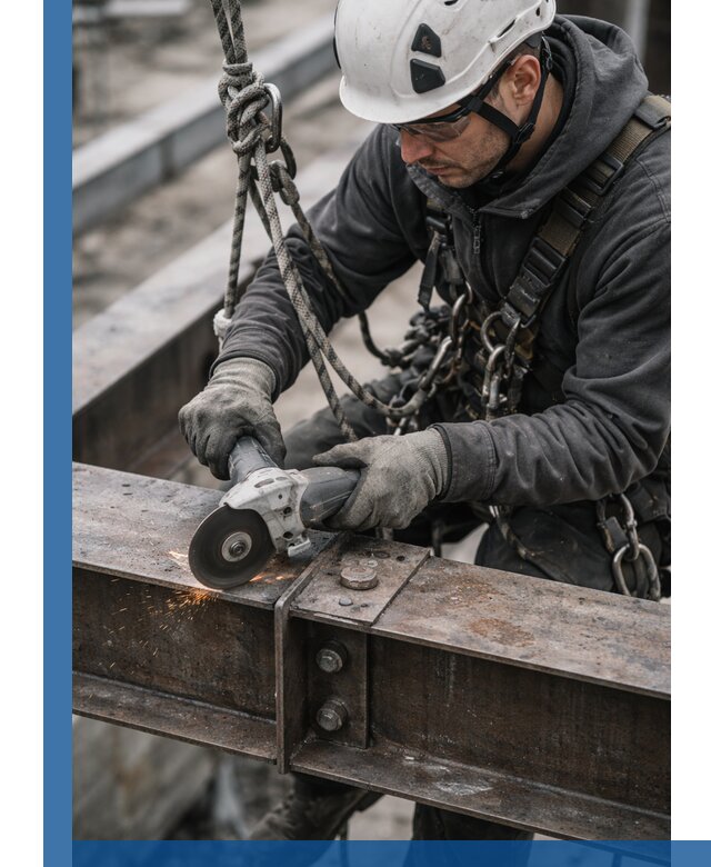 Резка металла на высоте в Сибае для зданий и конструкций