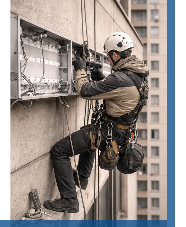 Ремонт вывески на высоте в Сибае от 4624 р. | ВЫСОТНИК-Сба