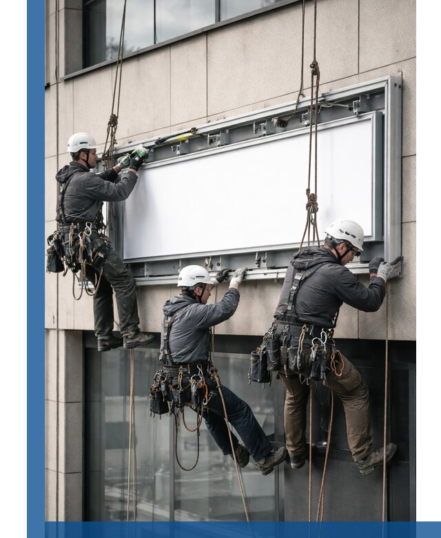 Профессиональный монтаж светового короба под ключ в Сибае