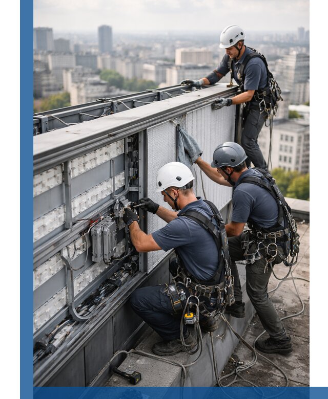 Профессиональное обслуживание крышной рекламы в Сибае под ключ