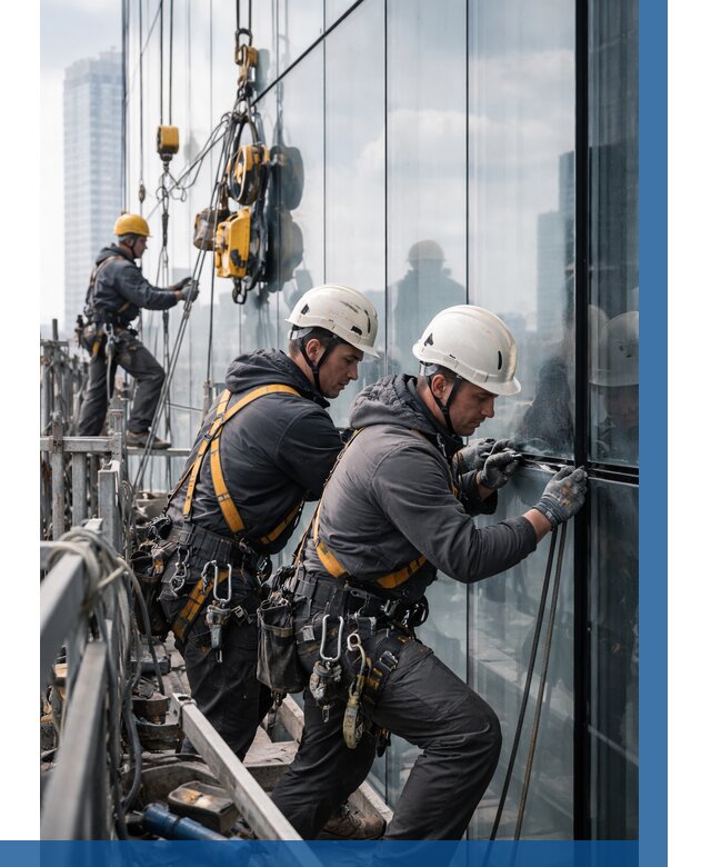 Структурное остекление фасадов в Сибае от 9762 р. | ВЫСОТНИК-Сба