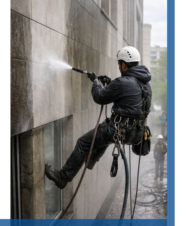 Гидроструйная очистка поверхностей в Сибае от 873 р. | ВЫСОТНИК-Сба