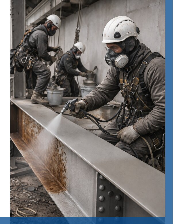 Антикоррозионная покраска металла в Сибае от 719 р. | ВЫСОТНИК-Сба