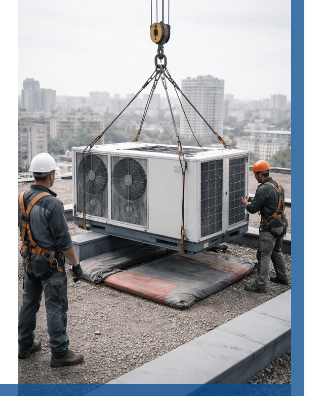 Подъем груза на крышу в Сибае от 5138 р. | ВЫСОТНИК-Сба заказать