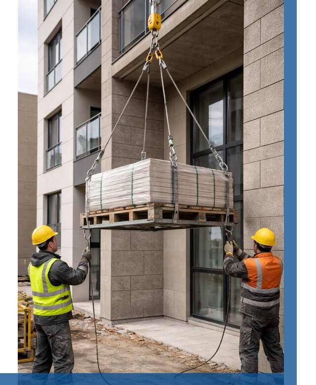 Подъем керамогранита на этаж в Сибае от 3597 р. | ВЫСОТНИК-Сба