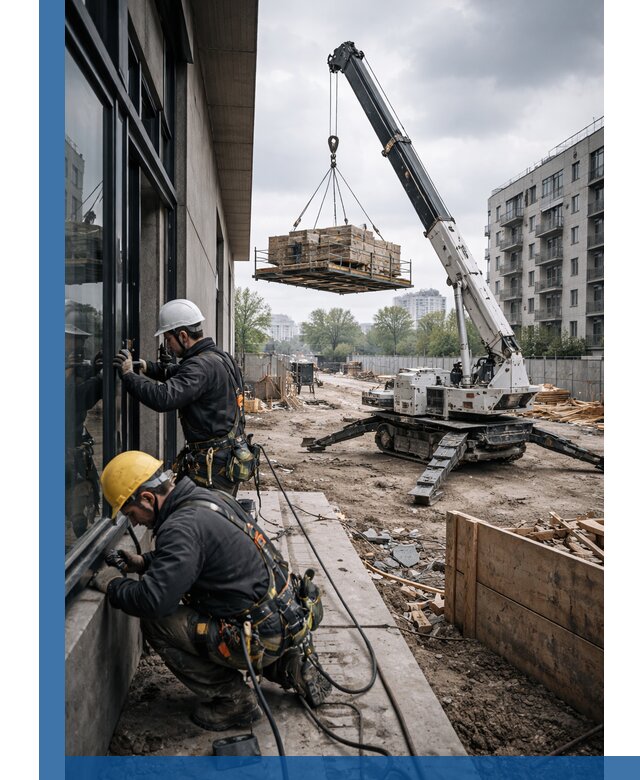 Аренда крана Пионер в Сибае для строительных работ