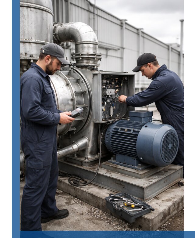 Техническое обслуживание промышленного оборудования в Сибае