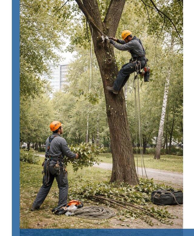 Санитарная обрезка деревьев в Сибае, профессионально и безопасно