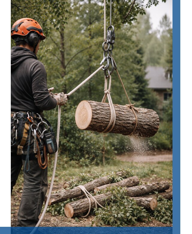 Валка деревьев частями в Сибае от 7707 р. | ВЫСОТНИК-Сба