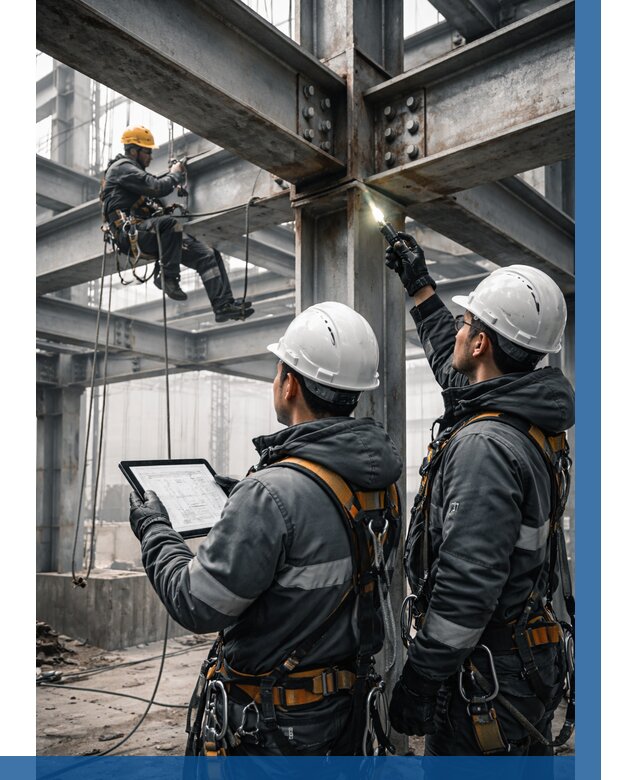 Обследование металлоконструкций в Сибае от 5652 р. | ВЫСОТНИК-Сба